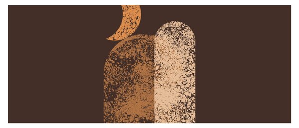 Tablou - Arce portocalii N⁰2 (120x50 cm)