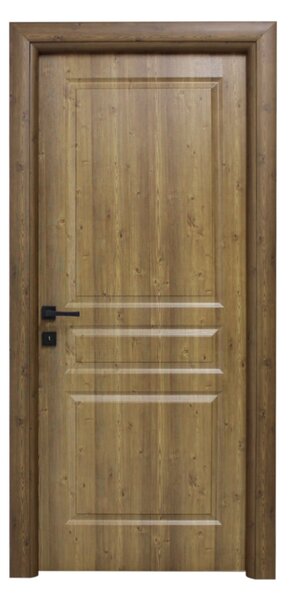 Ușă interior Arta Zeus 62 Cu Toc Semirotund Grey Stone Light Stânga