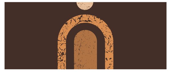 Tablou - Arce portocalii N⁰3 (120x50 cm)