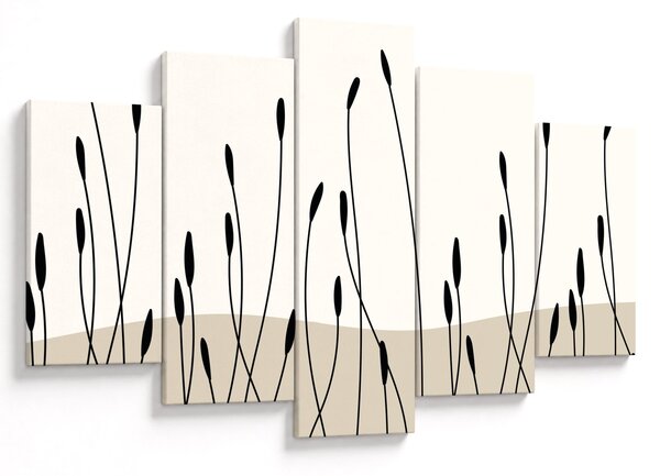 Tablou - Pajiște grafică N⁰3 (150x105 cm)