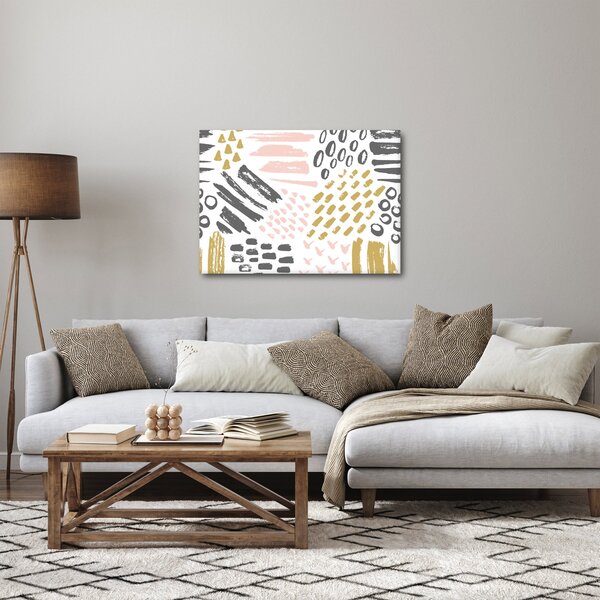 Tablou - Accidente vasculare cerebrale abstracte (70x50 cm)