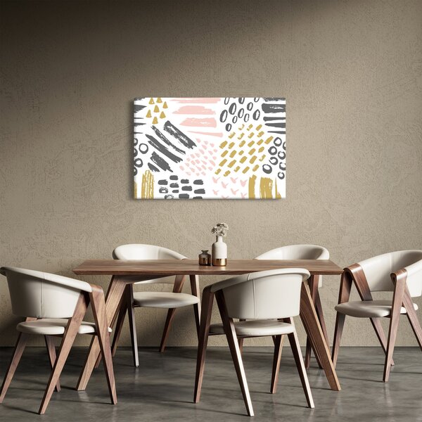 Tablou - Accidente vasculare cerebrale abstracte (90x60 cm)