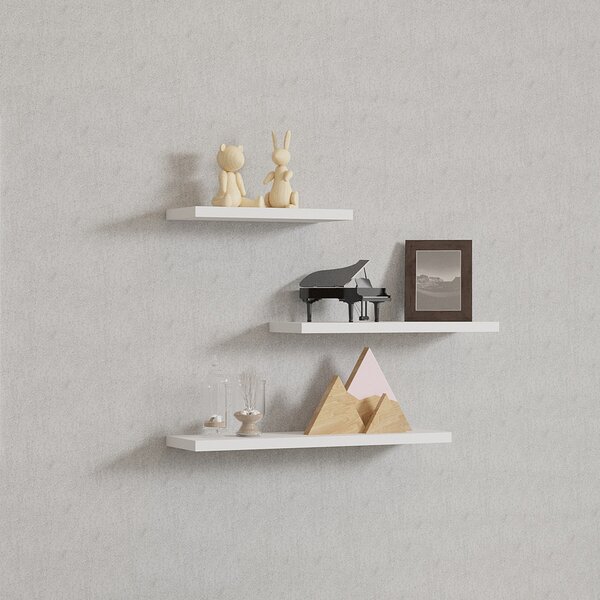 Raft Leila White, 3 buc