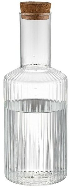 Carafă din sticlă cu dop de plută 4Home Serve,1 l