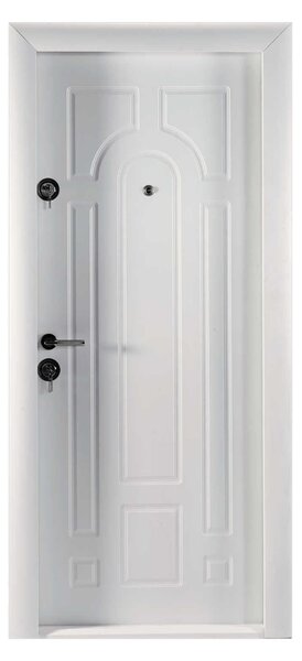 Ușă Metalică cu MDF Modern 328 Ash Oak PVC Stânga