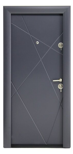Ușă Metalică cu MDF Modern 375 Cordoba PVC Dreapta