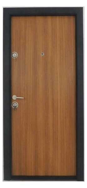 Ușă Metalică cu MDF Clasic Laminat Gri3121 Dreapta