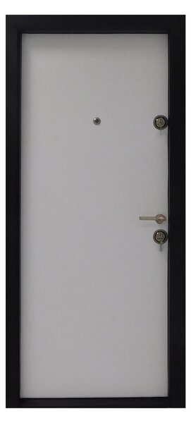 Ușă Metalică cu MDF Clasic Laminat Gri3121 Dreapta