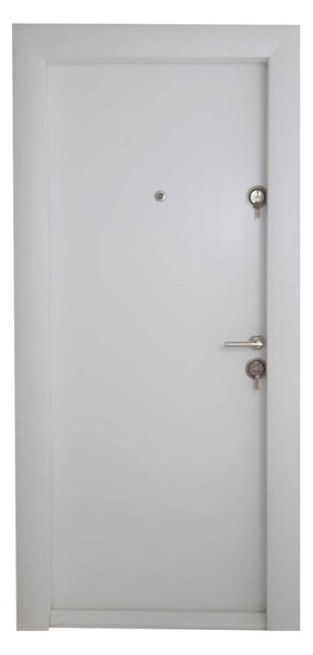 Ușă Metalică cu MDF Modern 301 Laminat Gri3121 Dreapta