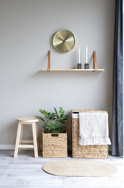 Raft Mimosa, Natural - Negru, 80x20 cm