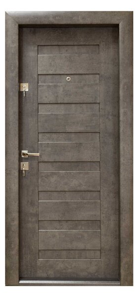 Ușă Metalică cu MDF Arhitect 408 Siena PVC Stânga