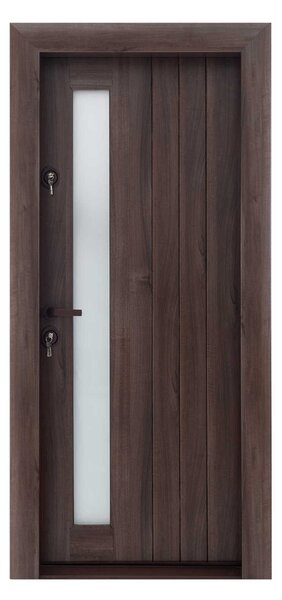 Ușă Metalică cu MDF Arhitect 427-2 1G Gri Antracit Dreapta