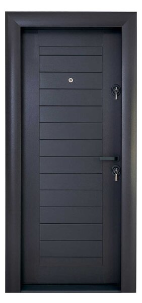 Ușă Metalică cu MDF Arhitect 417 Wenghe PVC Dreapta