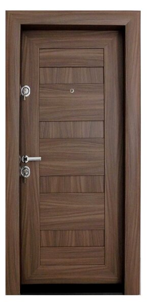 Ușă Metalică cu MDF Arhitect 409 Tanganica PVC Stânga