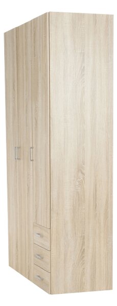 KONDELA Dulap, 3 uşi, stejar sonoma, GWEN 70427
