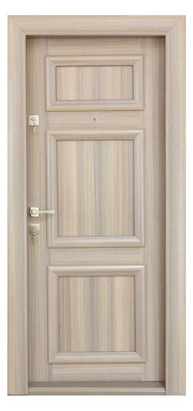 Ușă Metalică cu MDF Arhitect 421 Tanganica PVC Stânga