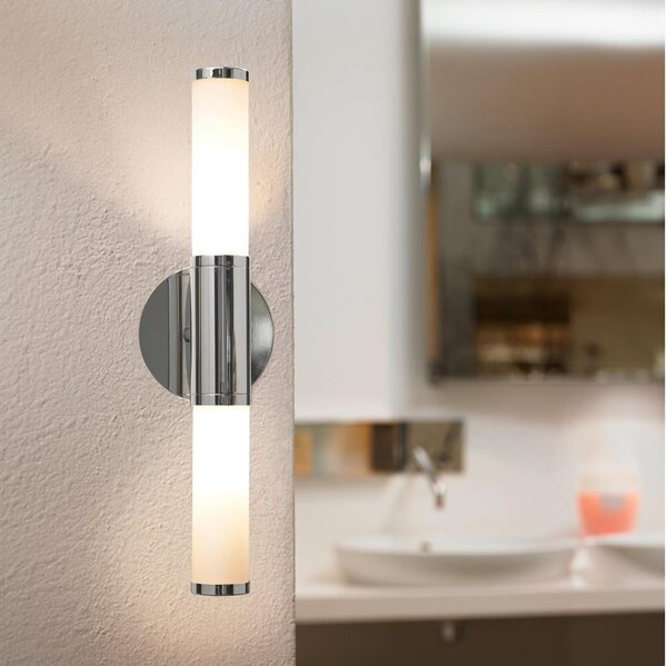 Aplică pentru baie Eglo 87219 PALMERA 2xE14/40W/230V IP44