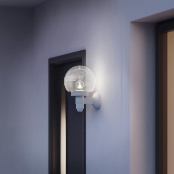 Steinel 657413 - Corp de iluminat perete exterior cu senzor L 115 S 1xE27/60W/230V