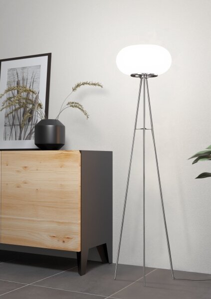 EGLO 86817 - Lampadar OPTICA 2xE27/60W
