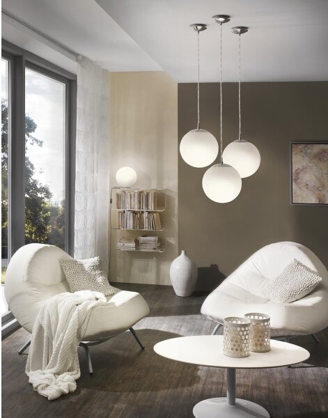 EGLO 85263 - Lustra cu cablu RONDO 1xE27/60W alb