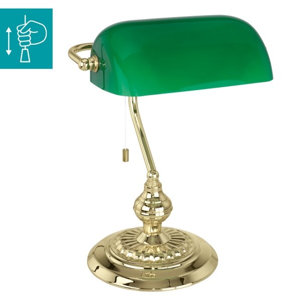 Eglo 90967 - BANKER Lampa de masa E27/60W/230V