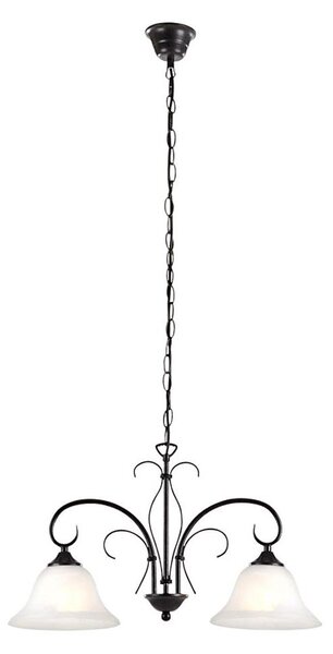 Globo 68410-2 - Lustra cu lant ARIES 2xE27/60W/230V
