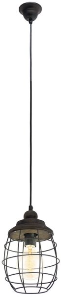 Eglo 49219 - Lustră BAMPTON, 1x E27, 60 W, 230 V