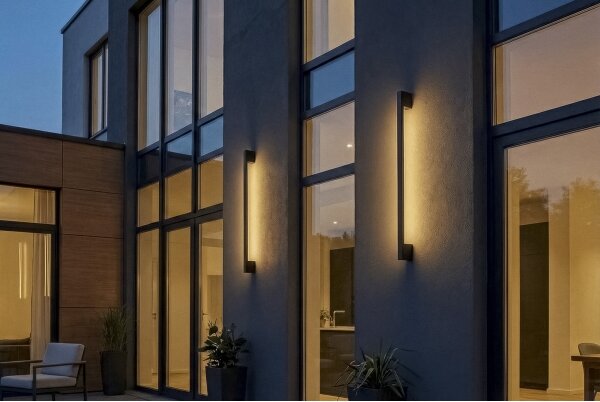 Kanlux 45873 - Aplica de perete LED pentru exterior YALTE LED/12W/230V 3000/4000/6500K IP54 neagră