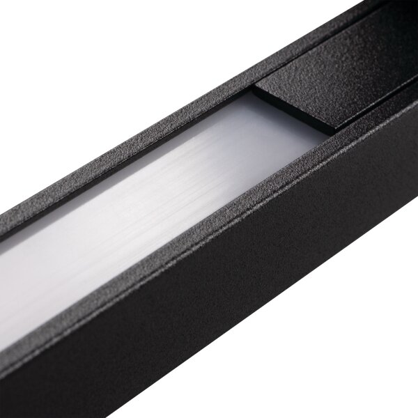 Kanlux 45872 - Aplica LED de exterior YALTE, 8,5W, 230V, 3000/4000/6500K, IP54, negru