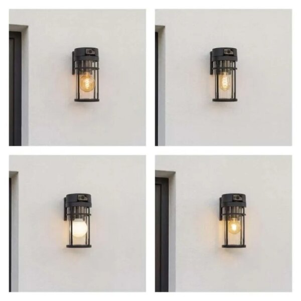 Aplică de perete pentru exterior cu cameră 1xE27/15W/230V Wi-Fi IP44