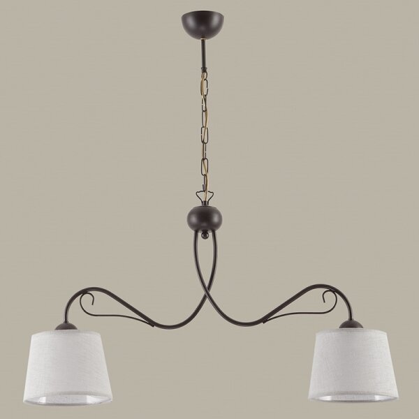 KAMELIA KM 2 V - Lustra cu lant 2xE27/60W/230V