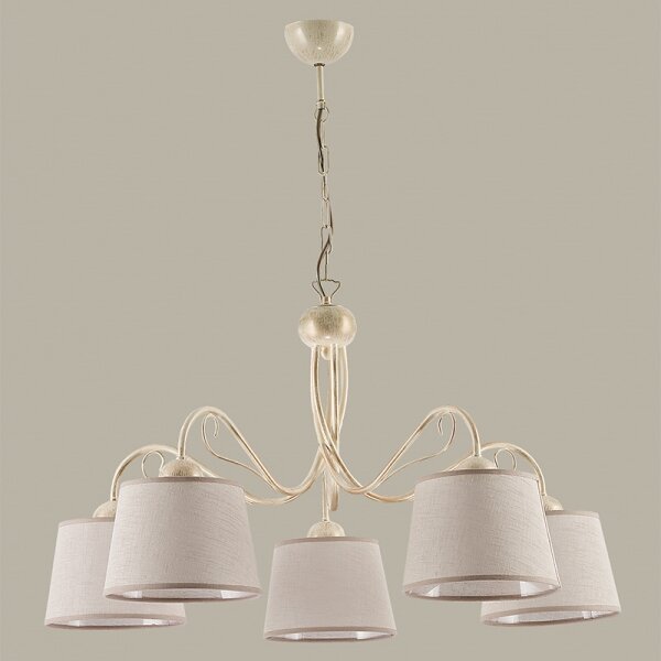 KAMELIA KM 5 E - Lustra cu lant 5xE27/60W/230V
