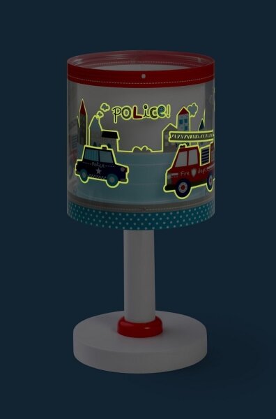 Dalber 60611 - Lampa copii POLICE 1xE14/40W/230V