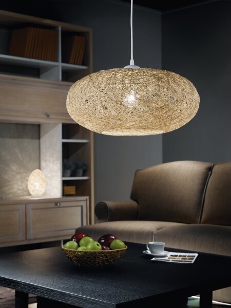 Eglo 93374 - Lampa suspendata CAMPILO 1xE27/60W/230V