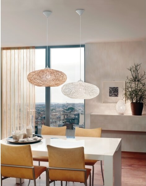 Eglo 93374 - Lampa suspendata CAMPILO 1xE27/60W/230V