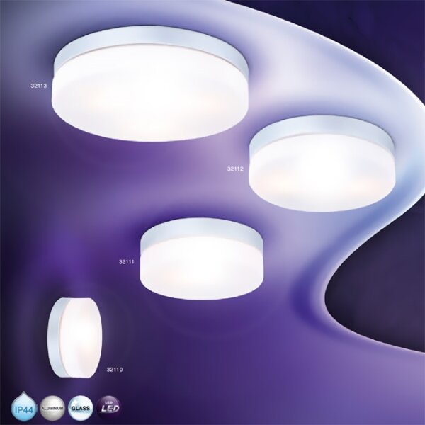 Corp de iluminat pentru baie Globo 32111 VRANOS 1xE27/60W/230V IP44