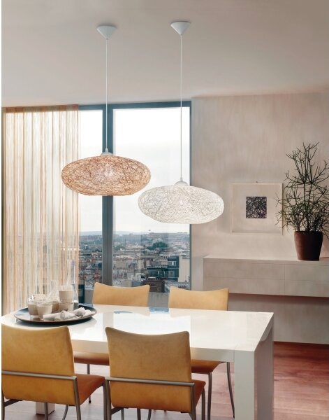 Eglo 93373 - Lampa suspendata CAMPILO 1xE27/60W/230V