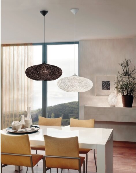 Eglo 93373 - Lampa suspendata CAMPILO 1xE27/60W/230V