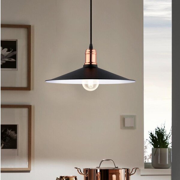 Lustră Eglo 49452 BRIDPORT 1xE27/60W/230V