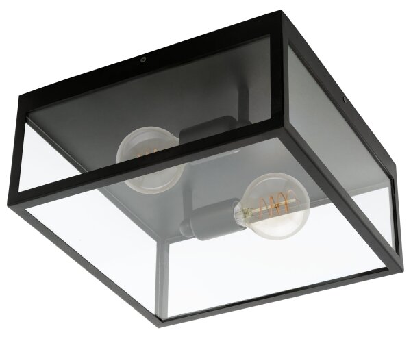 Plafonieră Eglo 49392 CHARTERHOUSE 2xE27/60W/230V