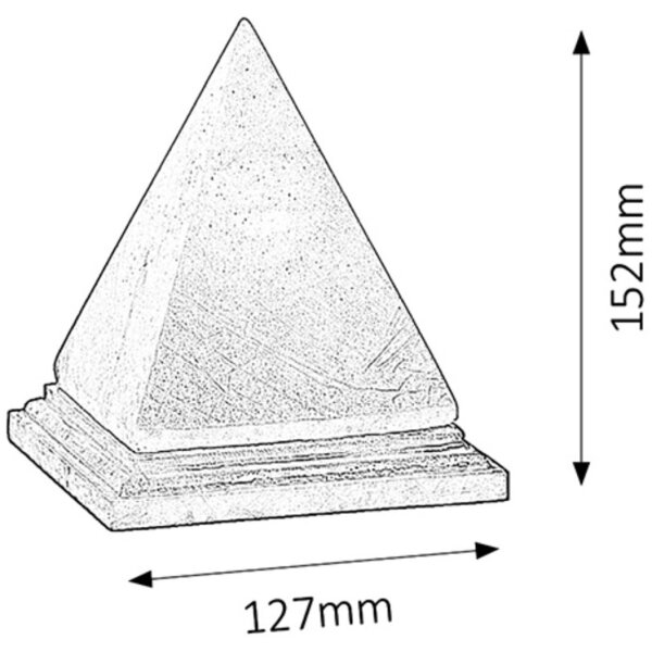 Rabalux 4096 - Lampă de sare VESUVIUS 1xE14/15W/230V