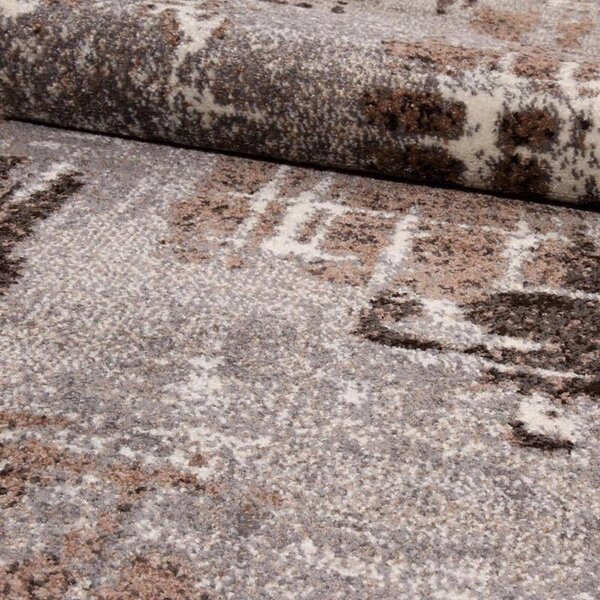 Model Mira 24037 123, Traversa festonata Latime 60 cm , Gri Maro 60 x 300