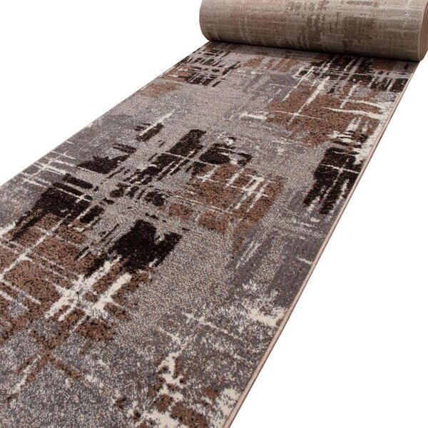 Model Mira 24037 123, Traversa festonata Latime 60 cm , Gri Maro 60 x 200