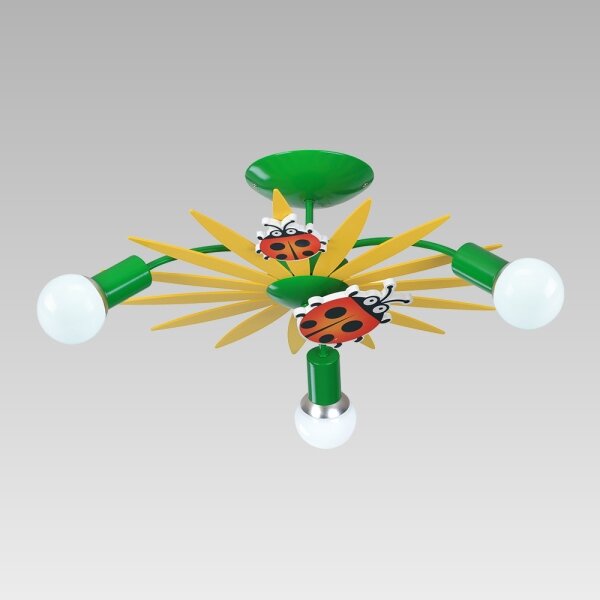 LUXERA 28033 - Plafoniera QUETT 3xE27/40W/230V