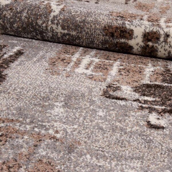 Model Mira 24037 123, Traversa festonata Latime 60 cm , Gri Maro 60 x 200