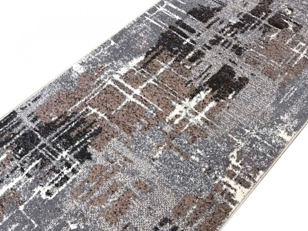 Model Mira 24037 123, Traversa festonata Latime 60 cm , Gri Maro 60 x 200