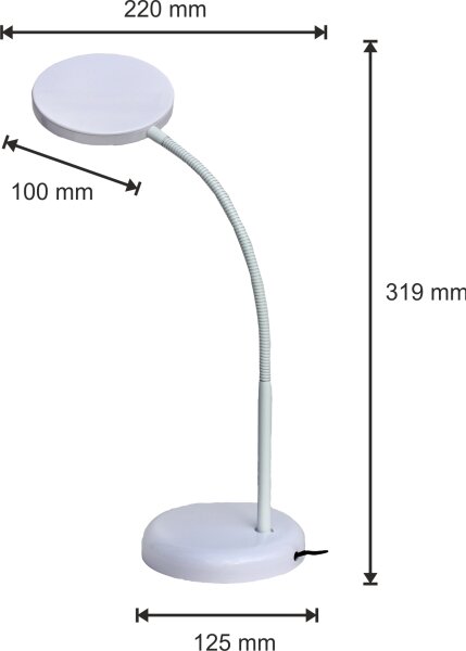 Lampă LED de masă ANITA LED/6W/230V