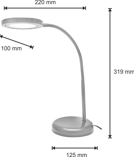 Lampă LED de masă ANITA LED/6W/230V