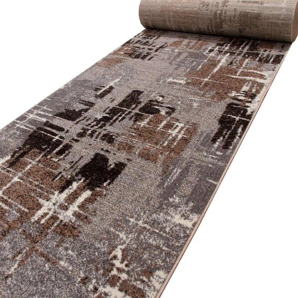 Model Mira 24037 123, Traversa festonata Latime 60 cm , Gri Maro 60 x 300