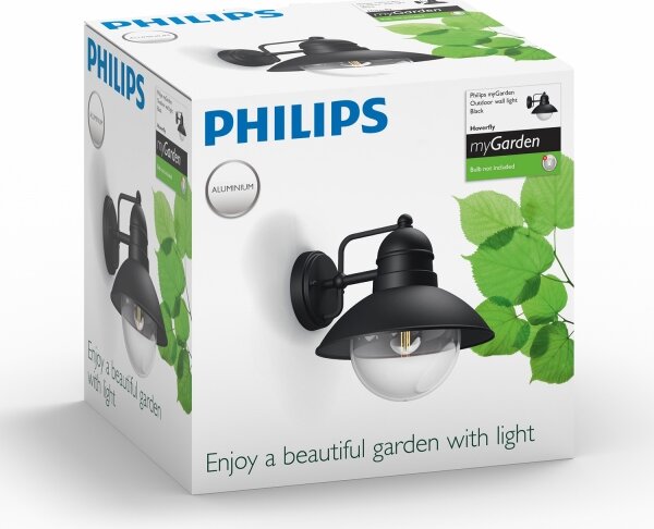 Philips 17237/30/PN - Corp de iluminat exterior MYGARDEN HOVERFLY 1xE27/60W/230V
